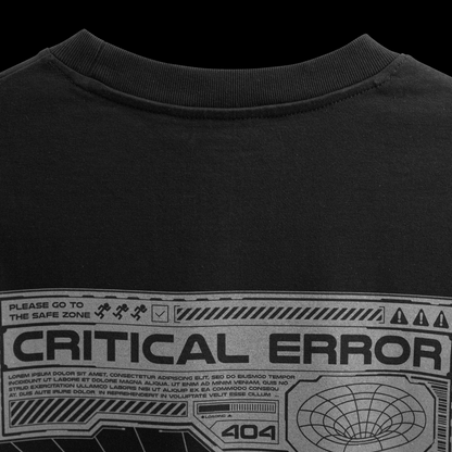 WORLD Critical Error 404 Cyberpunk T-Shirt