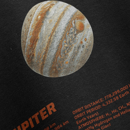 Planetary Daddy Jupiter Graphic Tee — Space Streetwear