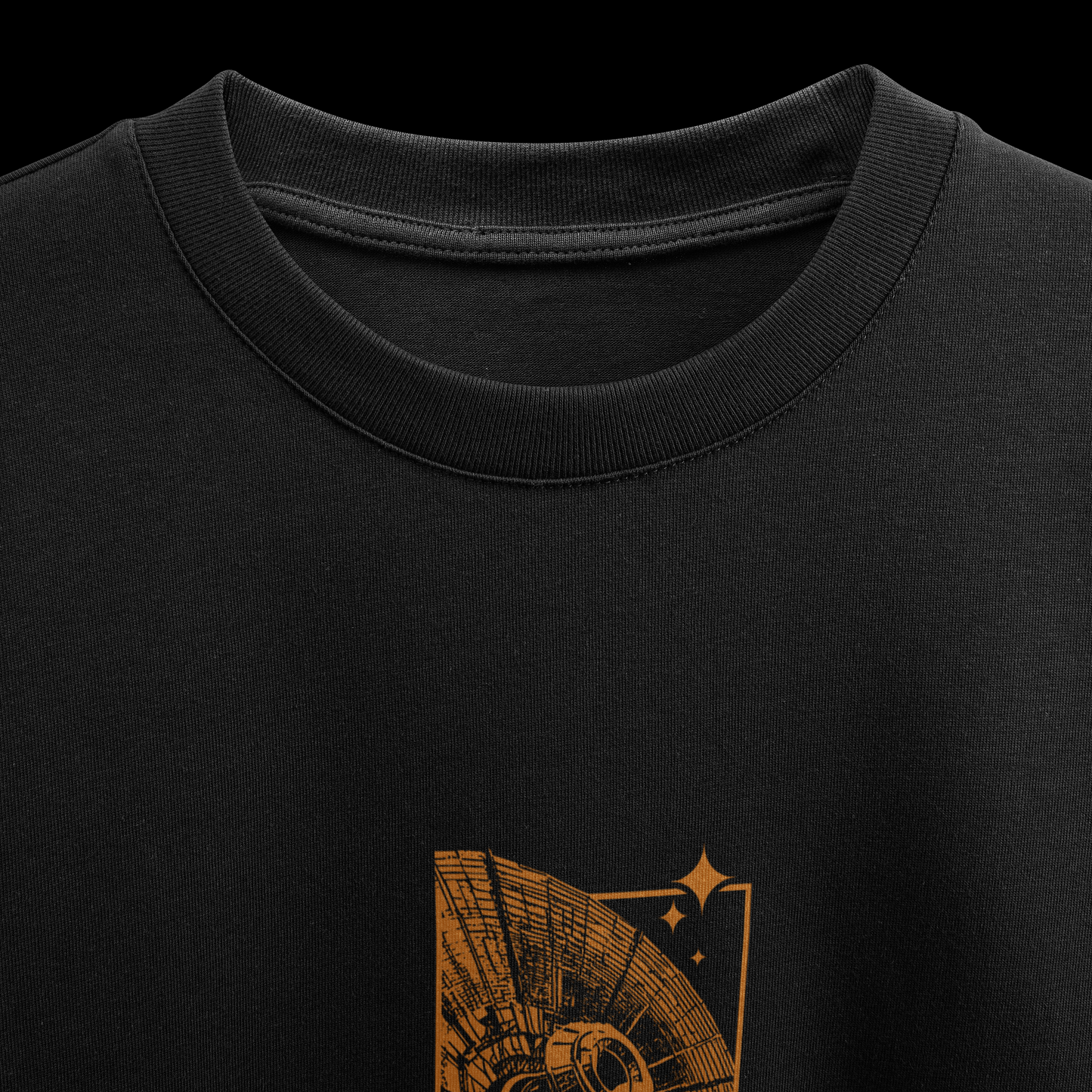 FUTURISTIC Cyberpunk Solar System Graphic T-Shirt