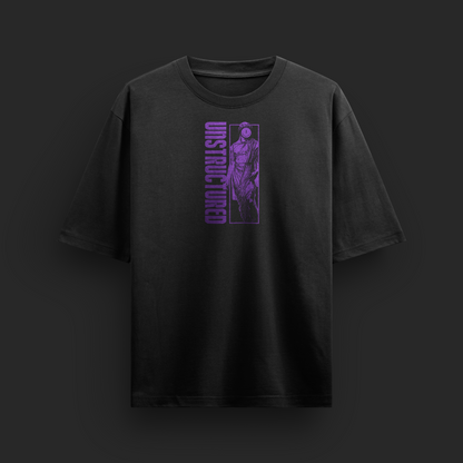 UNSTRUCTURED Vaporwave Statue Graphic T-Shirt